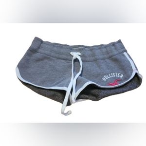 Hollister grey sweat shorts size medium